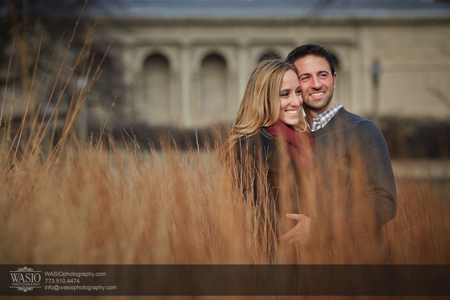 Chicago Winter Engagement – Courtney + Danny