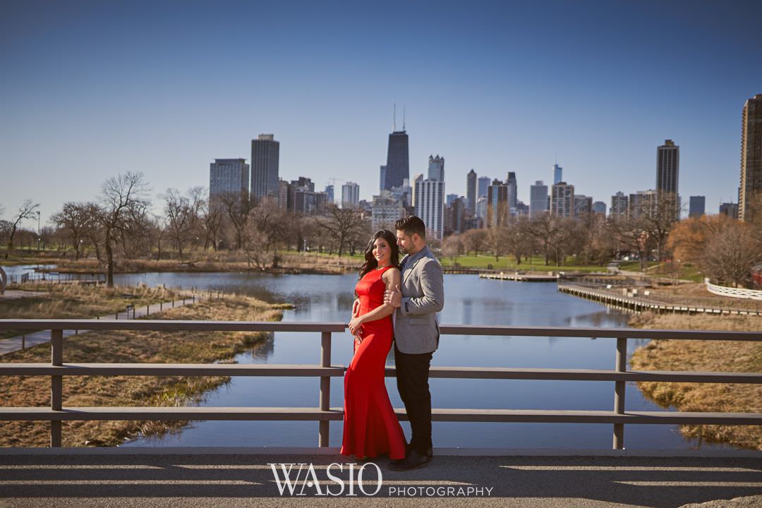 05-chicago-engagement-sunrise-downtown Chicago Sunrise Engagement Session - Sara + Peter