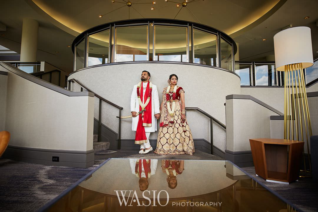 22-Indian-wedding-chicago-oak-brook-marriott Indian Wedding at Rosemont Convention Center - Arya and Arpit