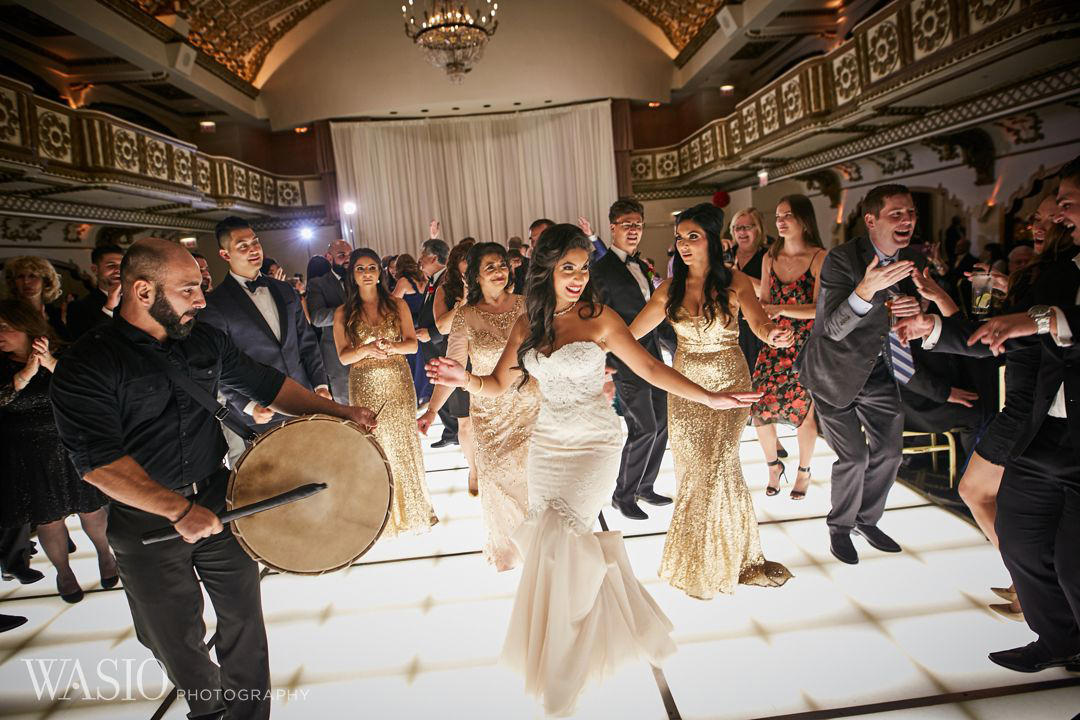 29.5-bride-fun-knickerbocker-hotel-wedding Knickerbocker Hotel, Chicago Wedding - Magdalynn + Joseph