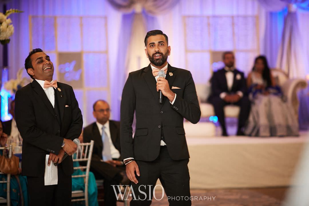 39-Indian-wedding-chicago-rosemont-speech-party-dance Indian Wedding at Rosemont Convention Center - Arya and Arpit