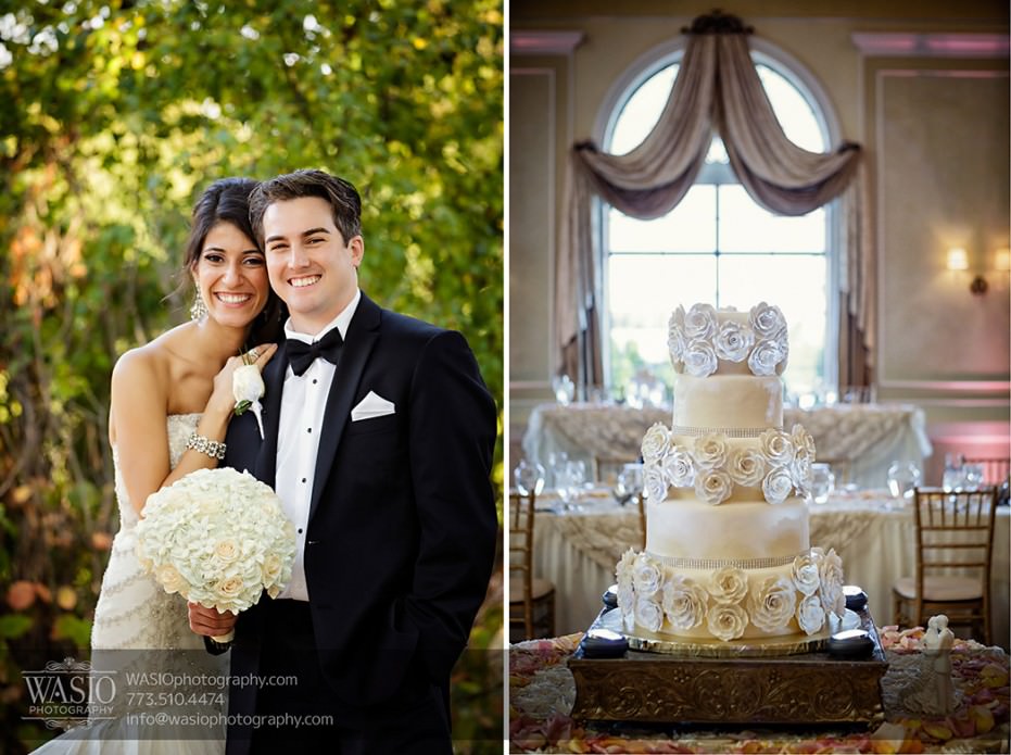 Chciago-Greek-Wedding-Venutis-0395-beautiful-portrait-wedding-cake-931x695 Greek Wedding at Venuti's - Tanya + Nick