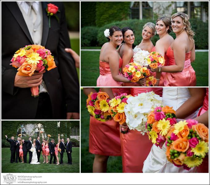 Chicago-Wedding-Photography_247-vibrant-bridal-party-portraits-680x598 Wedding Photography Chicago - Kathy + Ned