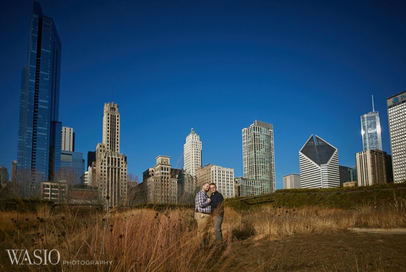 Chicago same sex engagement – Jeffrey + Brandon