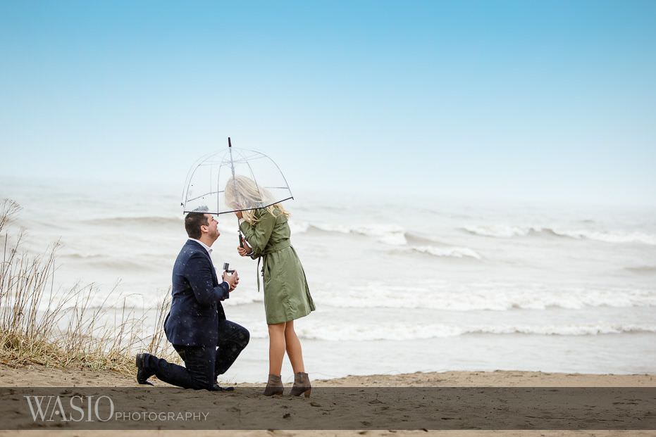 Surprise Beach Proposal – Paula + Josh